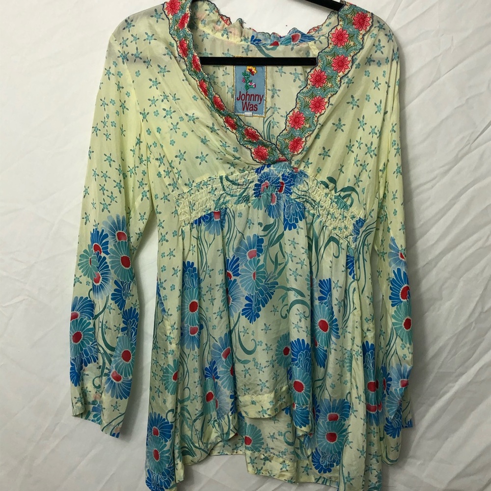 v neck blouse